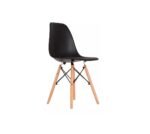Cadeira de Jantar Charles Eames DKR Eiffel Preta OR-1102B