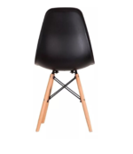 Cadeira de Jantar Charles Eames DKR Eiffel Preta OR-1102B - Imagem 4