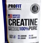 Creatina 100% Pure Profit Laboratórios 1kg Monohidratada Pura em Sachê