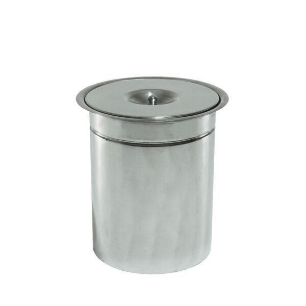 Lixeira de Embutir Pia Cozinha Aço Inox 12 Litros