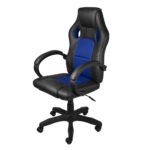Cadeira Gamer Ergonômica Giratória Raptor Preta Azul  3316