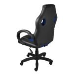 Cadeira Gamer Ergonômica Giratória Raptor Preta Azul  3316 - Imagem 3