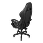 Cadeira de escritório Gamer Ergonômica Apoio Pés Preta 3315 - Imagem 3