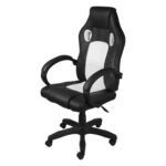 Cadeira Gamer Ergonômica Giratória Raptor Preta /Branca 3316