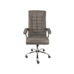 Cadeira Presidente Office Oslo Rodízio com Molas Café - Imagem 2