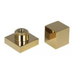 Acabamento Quadrado Registro Volante Deca Dourado REG-004 - Imagem 2