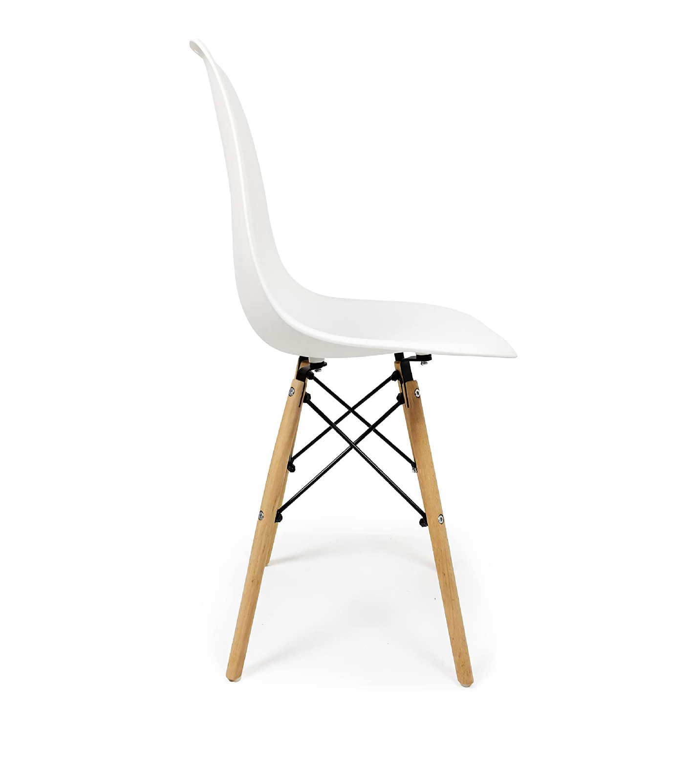 723718.png Cadeira de Jantar Charles Eames DKR Eiffel OR-1102B Cor da estrutura: Branco - Imagem 1