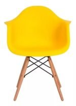 Cadeira de Jantar Charles Eames Eiffel Amarela - 1120