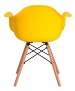 Cadeira de Jantar Charles Eames Eiffel Amarela - 1120 - Imagem 4