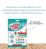 Lenço Sem Manchar Anti Mancha Maquina de Lavar Flash Limp - Imagem 2