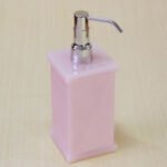 Saboneteira Liquida Pia Bancada Acrilico Rosa Strass