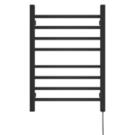 Toalheiro Térmico Casuli Quadratto Due Preto | 2 Toalhas | 127V ou 220V - Imagem 3