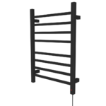 Toalheiro Térmico Casuli Quadratto Due Preto | 2 Toalhas | 127V ou 220V - Imagem 2