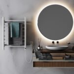 Toalheiro Térmico Casuli Circolare Due Branco | 2 Toalhas | 127V ou 220V - Imagem 7