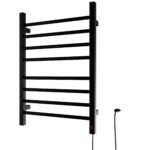 Toalheiro Térmico Casuli Circolare Due Preto | 2 Toalhas | 127V ou 220V - Imagem 2