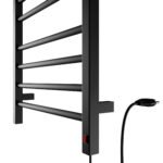 Toalheiro Térmico Casuli Circolare Due Preto | 2 Toalhas | 127V ou 220V - Imagem 3