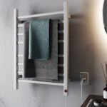 Toalheiro Térmico Casuli Quadratto Due Branco | 2 Toalhas | 127V ou 220V - Imagem 8