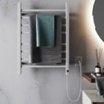 Toalheiro Térmico Casuli Quadratto Due Branco | 2 Toalhas | 127V ou 220V - Imagem 9