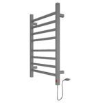 Toalheiro Térmico Casuli Quadratto Due Cinza | 2 Toalhas | 127V ou 220V - Imagem 3