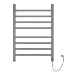 Toalheiro Térmico Casuli Quadratto Due Cinza | 2 Toalhas | 127V ou 220V