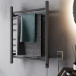 Toalheiro Térmico Casuli Quadratto Due Cinza | 2 Toalhas | 127V ou 220V - Imagem 7