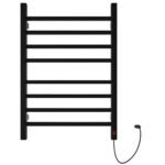 Toalheiro Térmico Casuli Quadratto Due Preto | 2 Toalhas | 127V ou 220V