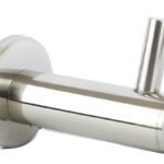 Cabide Jasmim Banheiro Aço Inox 304 Polido Redondo - Gancho de Toalha e Roupão Cilento