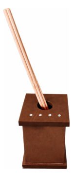 DIFUSOR CRISTAL C/ STRASS CHOCOLATE 495 CH - Imagem 2