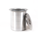 Lixeira Embutir Tampa Inox 304 e Balde em Alumínio - Luxo 5 Litros - Imagem 2