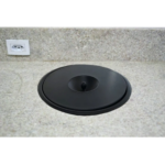 Lixeira de Embutir em Inox 5 Litros - Preto Fosco - Imagem 8