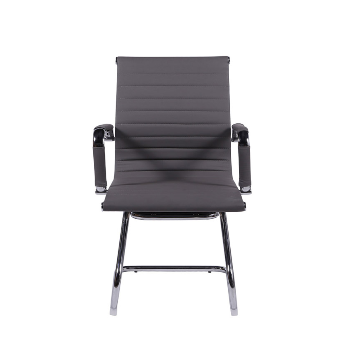 8694448.png Cadeira Office Fixa Cinza Com Braço Baixa Or Design 3301 - Imagem 1