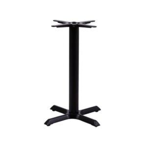 Base de Mesa Ferro Or Design 2205 para Tampo 100cm Preta
