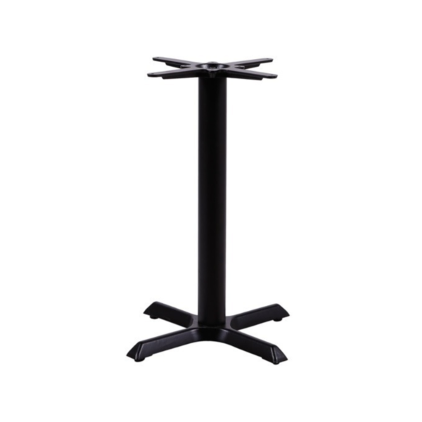 Base De Mesa Ferro Pintado Preta Or 2205