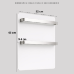 Toalheiro Térmico Vieiro Branco 220v Flaza - Imagem 10