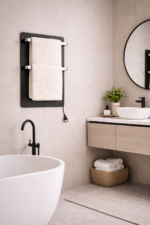 Toalheiro Térmico Vieiro Preto 220v Flaza - Imagem 5