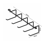 Organizador De Fios Cabos 270x50x75mm Start 0801 - Imagem 7