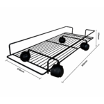 Suporte Carrinho para CPU 270x117x515mm Start 0802 - Imagem 3