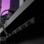 Suporte Organização Cabos Fios Elite Preto Fosco 0755 - Imagem 6