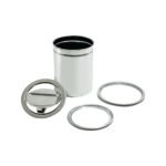 Lixeira Pia Cozinha Embutir Giratoria Granito Inox 6 Litros - Imagem 3