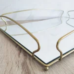 Bandeja Classic Grande Dourada Espelhada Duler | Inovar Metais