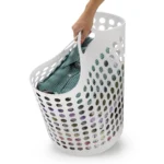 Cesto De Roupas Flexível 44 Litros Branco 1546 Arthi - Imagem 3