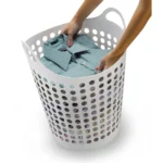 Cesto De Roupas Flexível 44 Litros Branco 1546 Arthi - Imagem 4