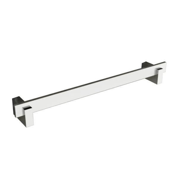 Toalheiro de Banho 40cm Alumínio Polido Linha Ipanema Cilento - Não Enferruja