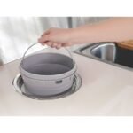 Lixeira de Embutir Tramontina Inox 5L Clean Round Redonda - Imagem 6