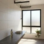 Varal Individual de Parede em Alumínio Preto 10 Varetas - Kazalinda - Imagem 6