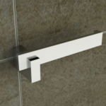 Porta Papel Higiênico Papeleira Quadrada Ipanema Alumínio Cromado - Imagem 2