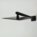 Chuveiro Ducha Black 25x25 Slim Inox Braço Quadrado Fosco Deckasa - Imagem 4