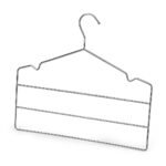 Cabide Triplo Para Calças Cromado 1006 Arthi