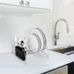 Escorredor Fan Cromado Com Porta Copos 1011 Arthi - Imagem 2