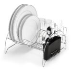 Escorredor Fan Cromado Com Porta Copos 1011 Arthi